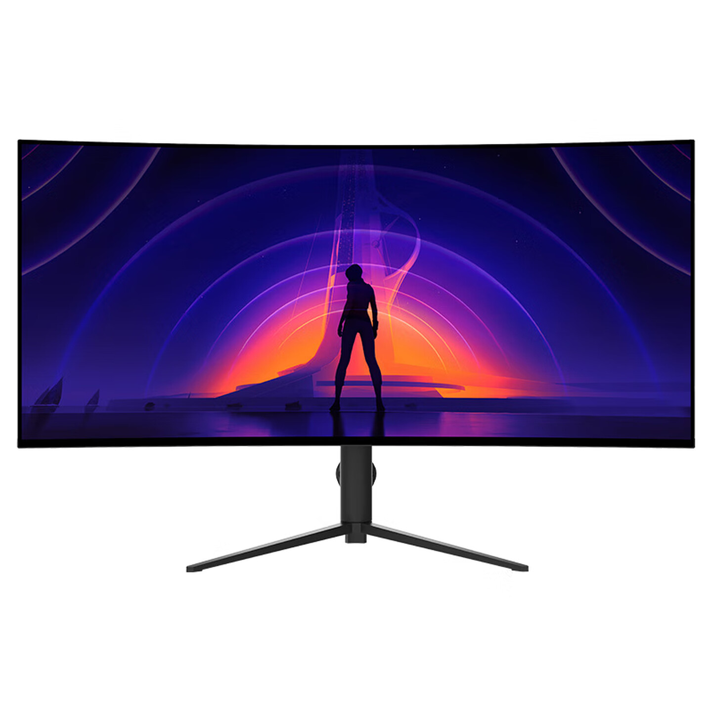 Gaming Monitor Curved - Moniteur de jeu incurvé ultra-large 40