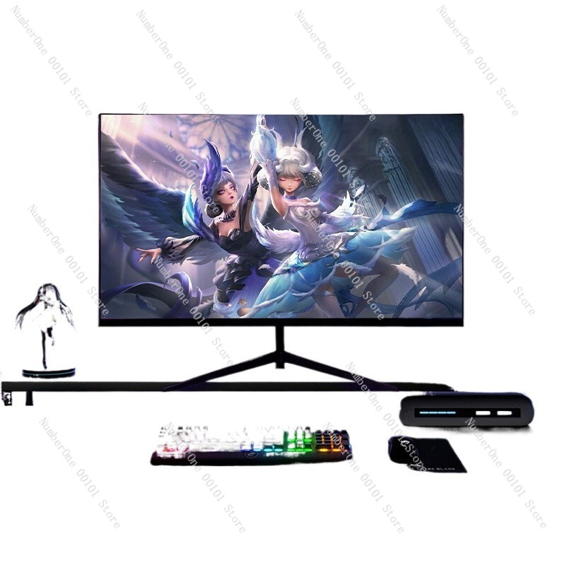 Gaming Monitor Curved - Moniteur incurvé sans bordure 24 pouces