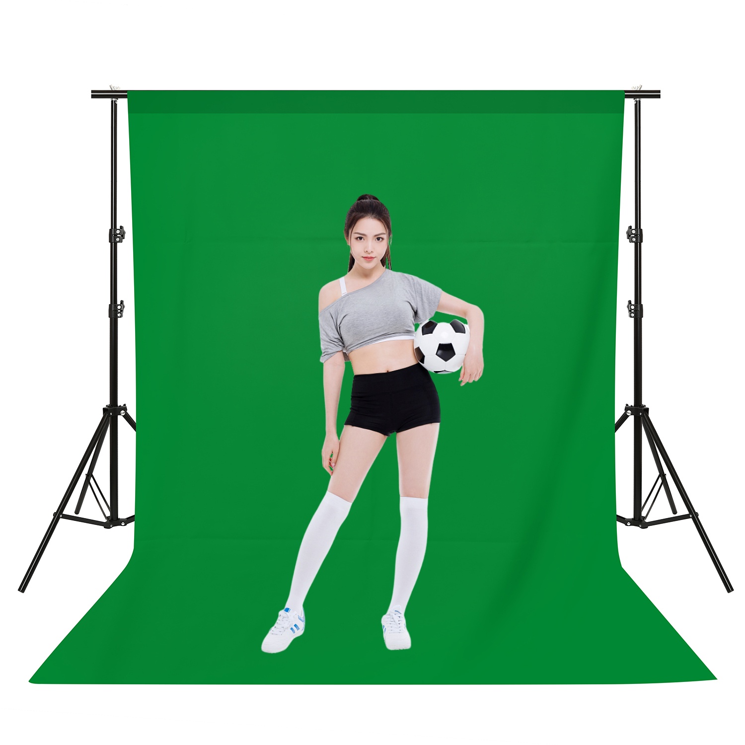 Green Screen Collapsible - Fond d'écran de photographie pour studio