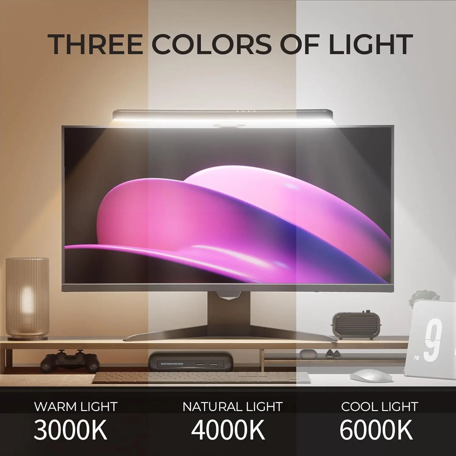 Barre lumineuse incurvée avec  - Gaming Monitor Curved avis et prix