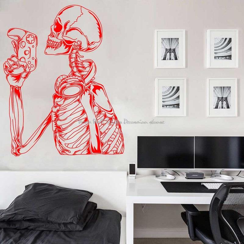 Autocollants muraux pour joueu - Esports Gaming Room avis et prix