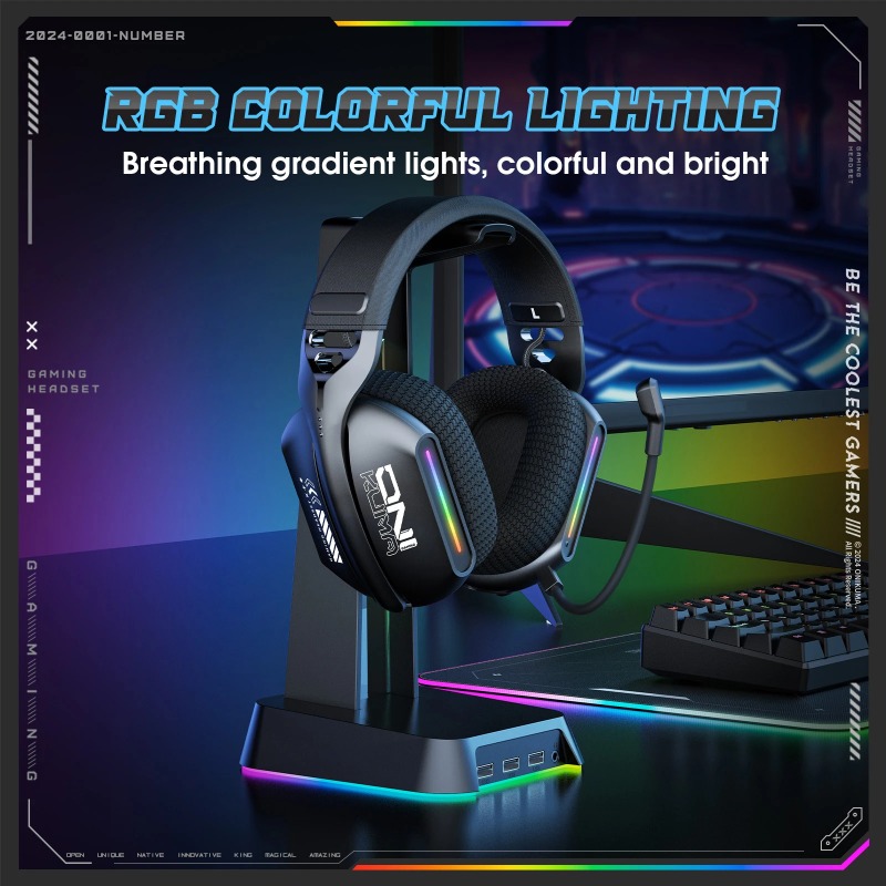 ONIKUMA GT808 – casque de jeu  - Esports Gaming Headphones avis et prix