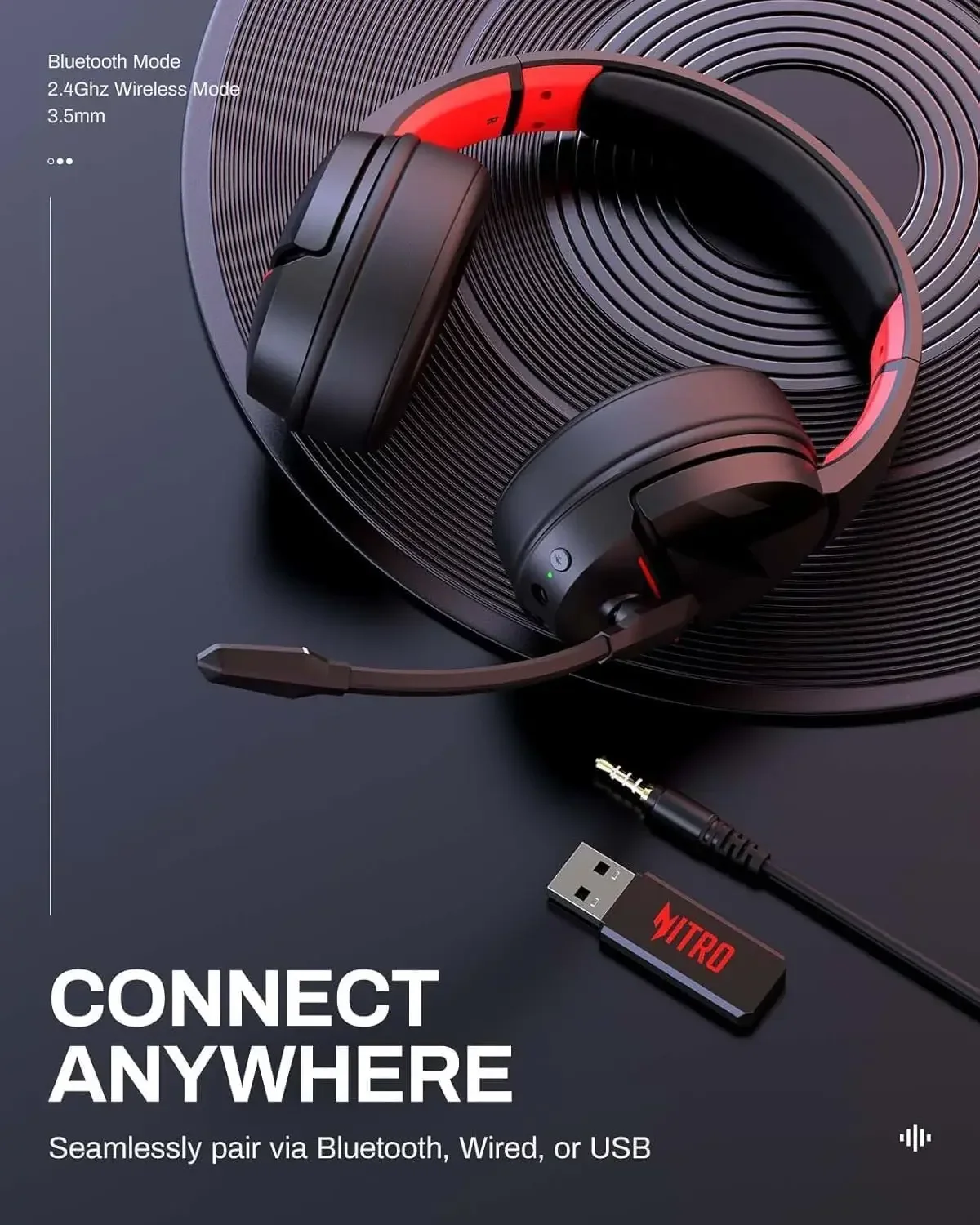 Acer K2 casques sans fil Gamer - Esports Gaming Headphones avis et prix