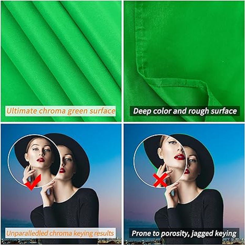 Toile de fond GAINVANE en coto - Green Screen Collapsible avis et prix