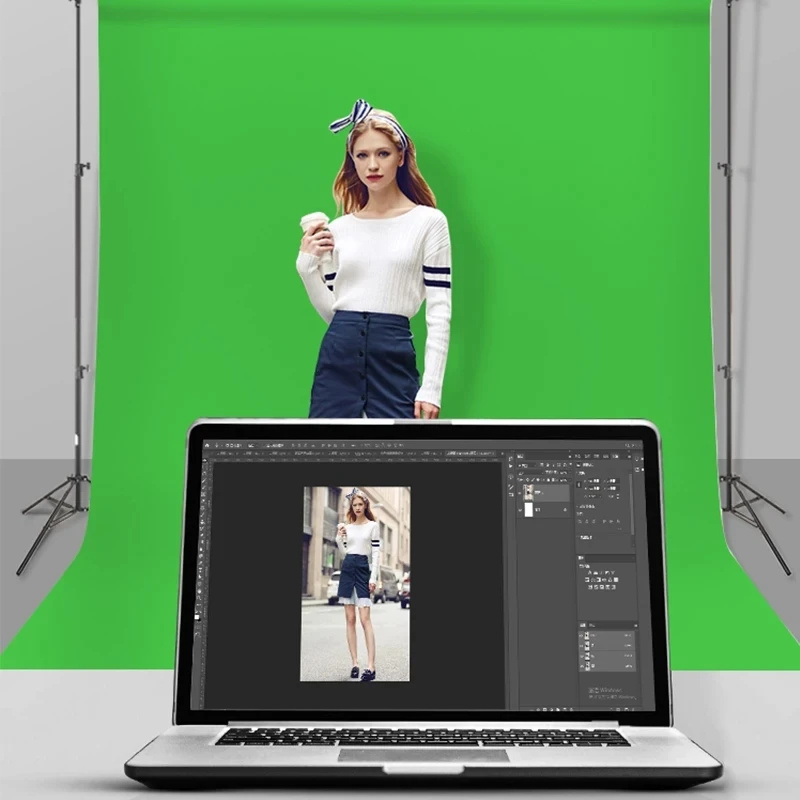 Toile de fond GAINVANE en coto - Green Screen Collapsible avis et prix