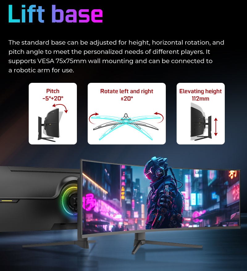 Moniteur de jeu incurvé ultra- - Gaming Monitor Curved avis et prix