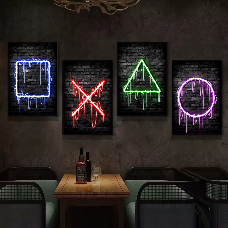 1 pièce Tableau sur toile sans - Esports Gaming Room avis et prix
