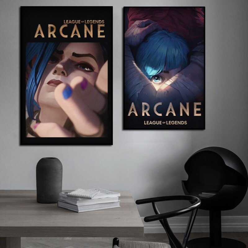 Affiche Arcane Jinx Close-Up,  - Esports Gaming Room avis et prix