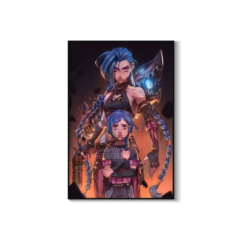 Affiche Arcane Jinx Close-Up,  - Esports Gaming Room avis et prix