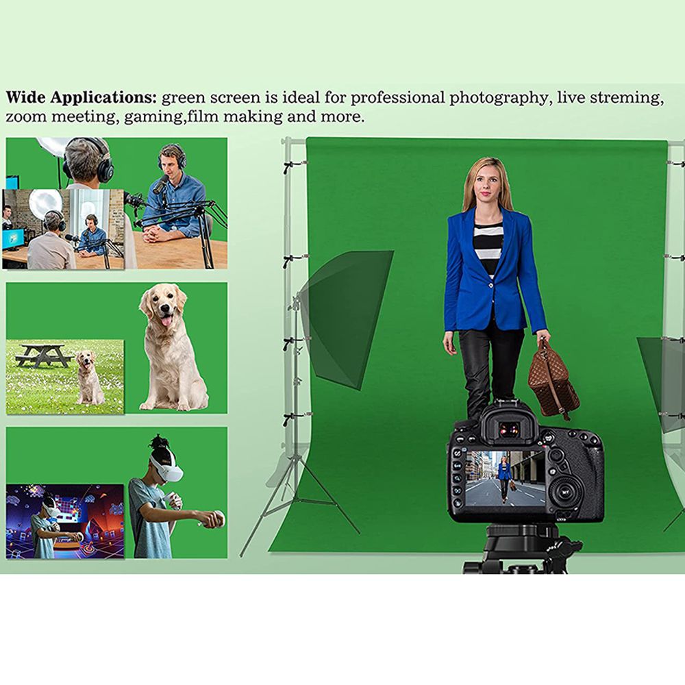 Toile de fond pour la photogra - Green Screen Collapsible avis et prix